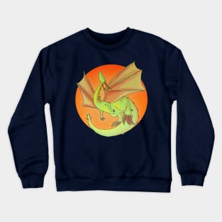 Rise and Shine Dragon Crewneck Sweatshirt